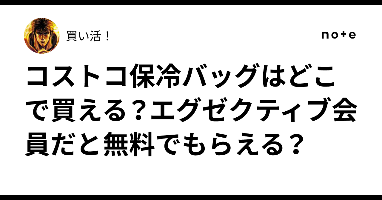 コストコのスタイリッシュなクーラーバッグ