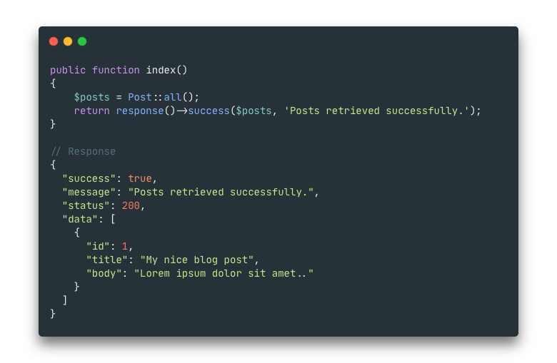 API Usage Sample