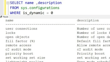 Advanced Server Configuration