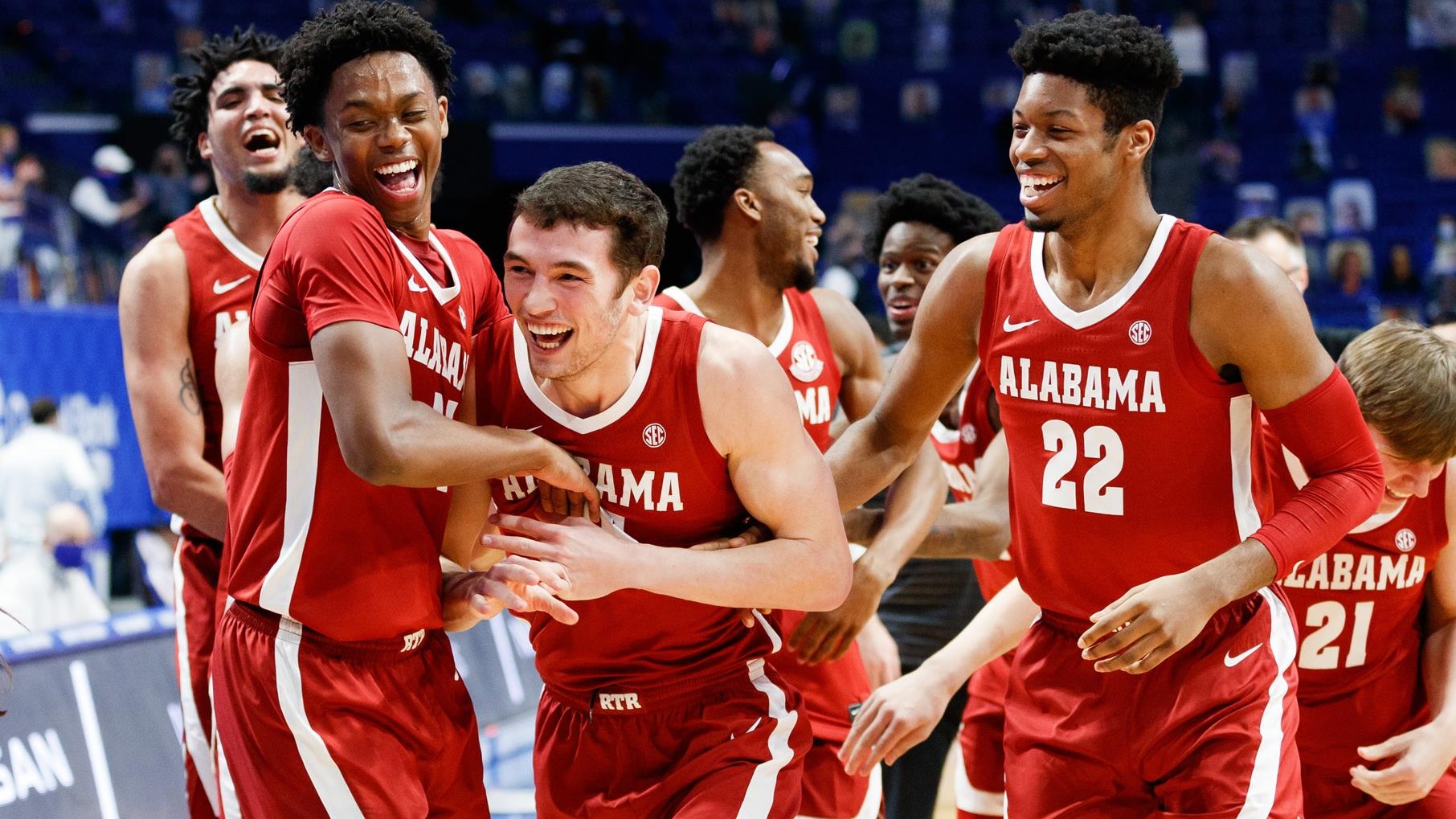Trend visualization for Alabama basketball