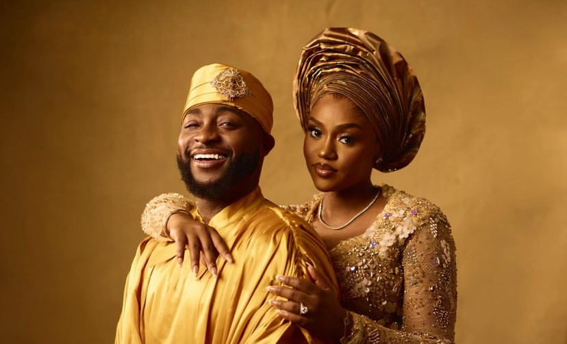 Anthony Joshua et son entourage au Nigeria cérémonie traditionnelle