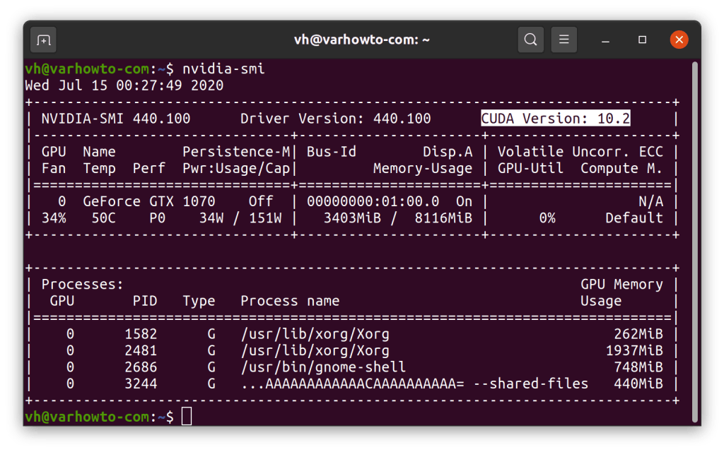 CUDA_Version_Check