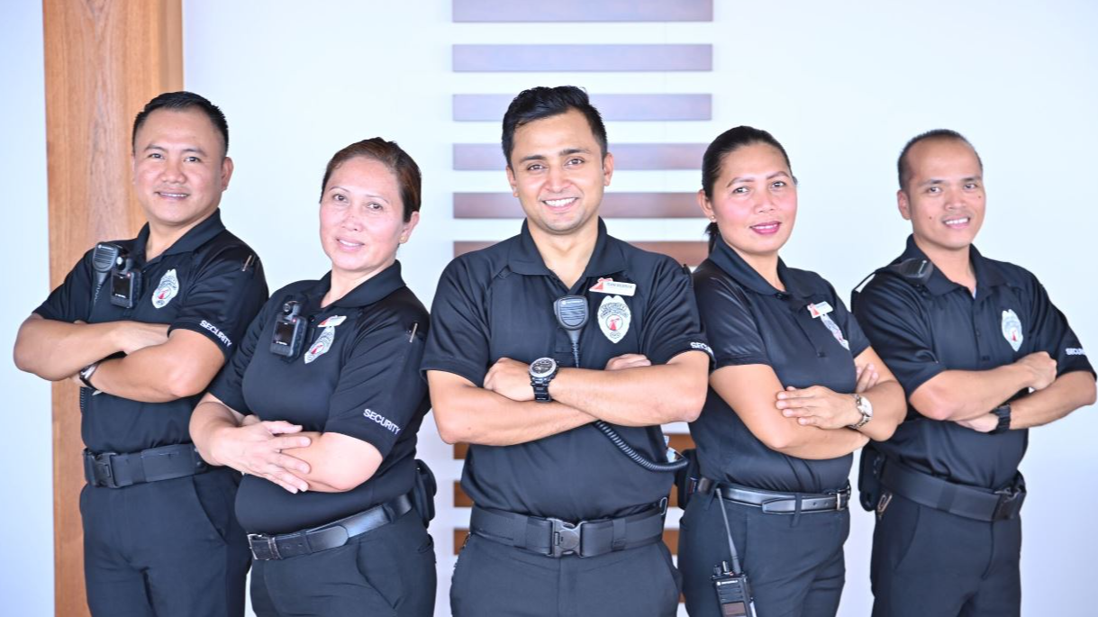 Carnival Cruise Line security personnel