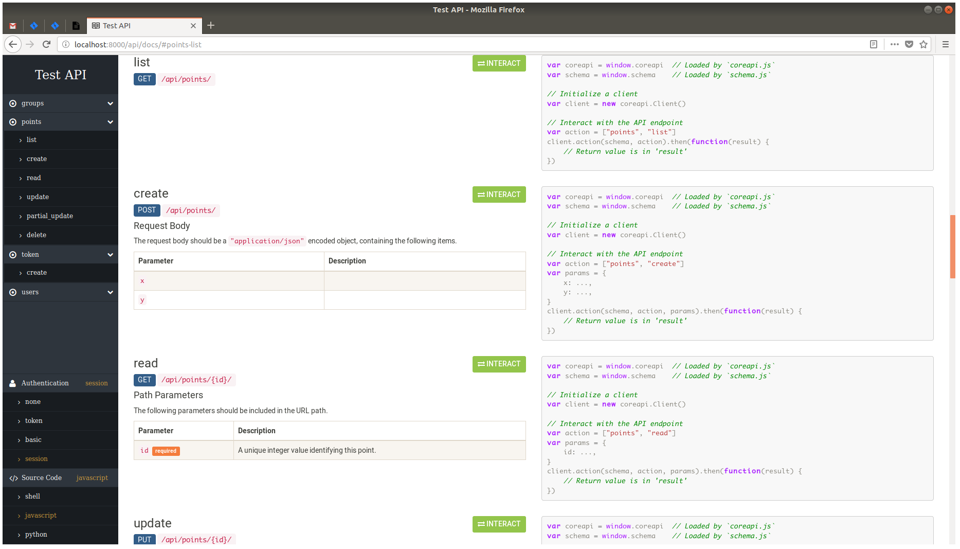 Django REST Framework 示例