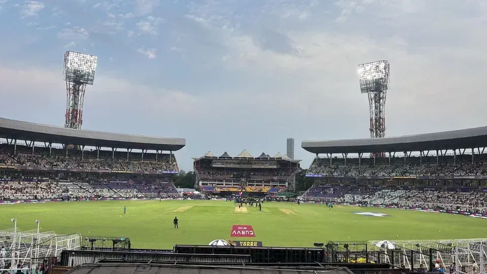 Eden Gardens crowd atmosphere during India vs West Indies T20 World Cup 2026