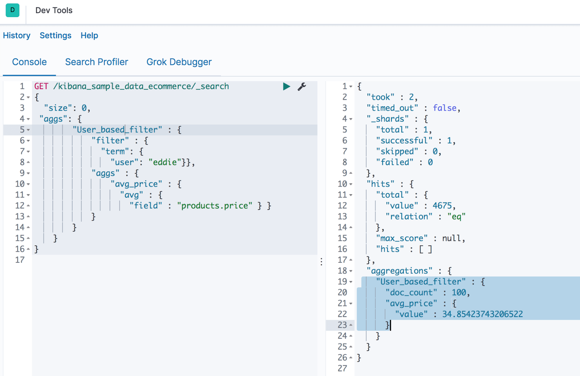 Elasticsearch Aggregation