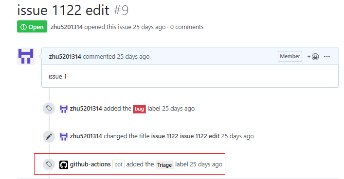 GitHub Actions 机器人