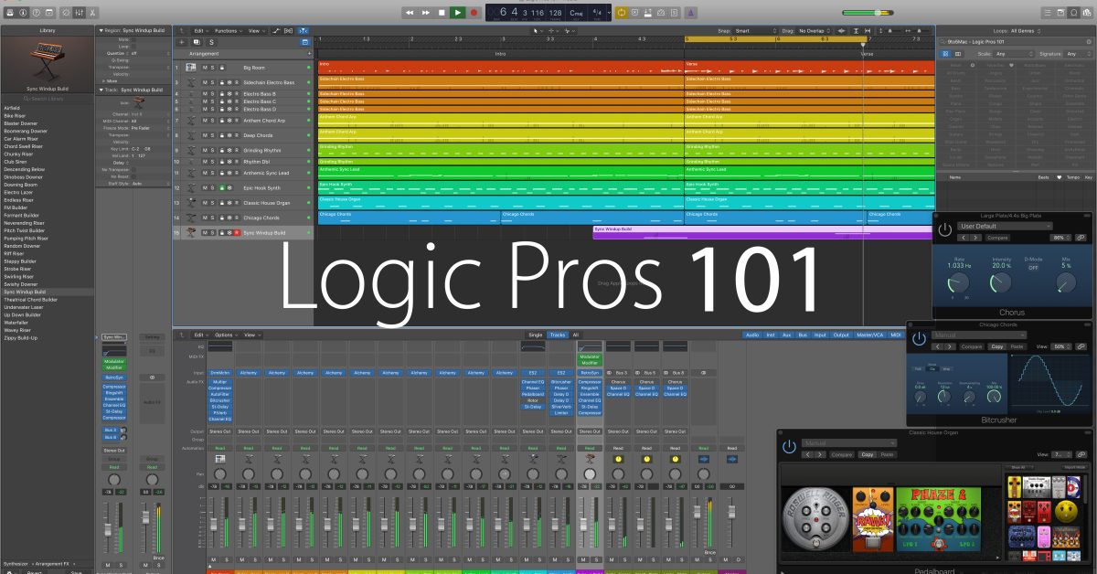 Logic Pro X Interface