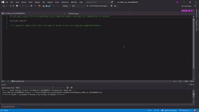 OpenGL 示例