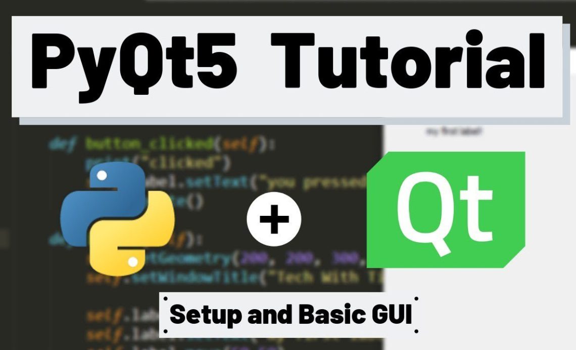PyQt5 应用程序界面