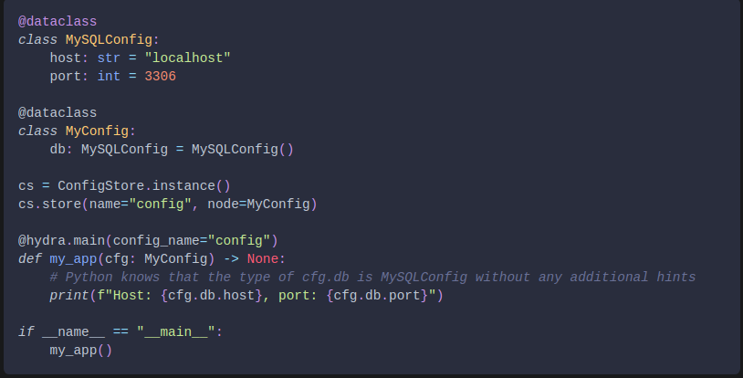 Python code block