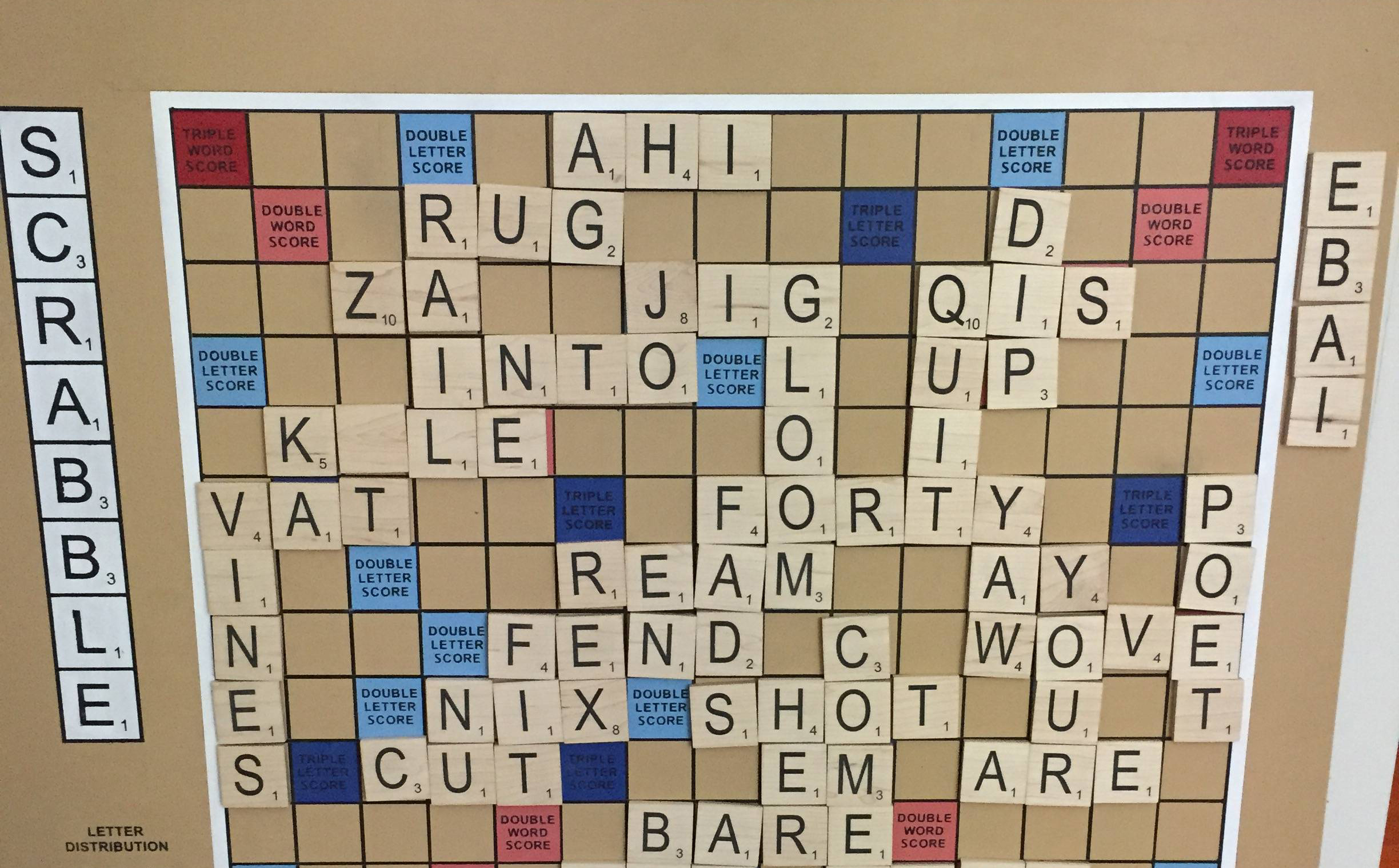 Scrabble Board