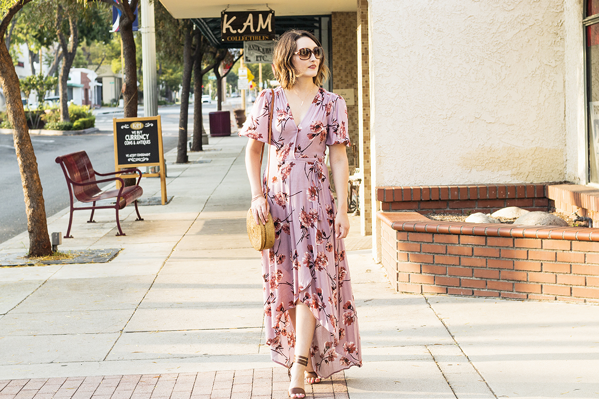 Summer Floral Maxi Dress
