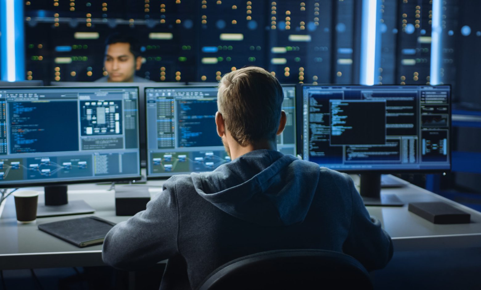 Tech Experts Discussing AI
