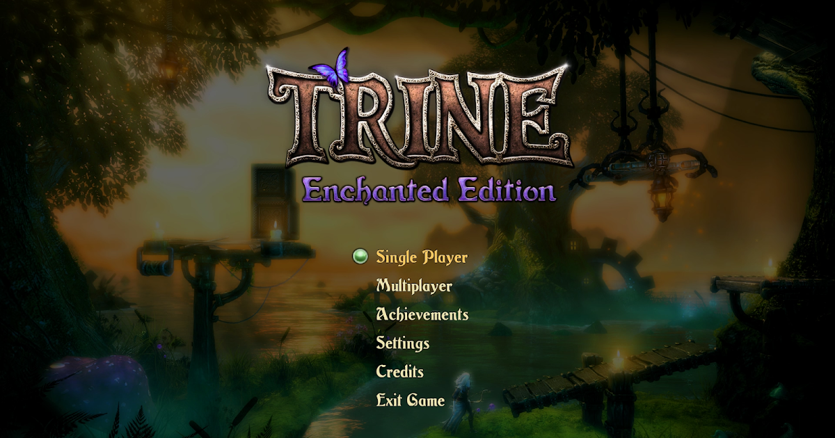 Trineゲームのステージビュー