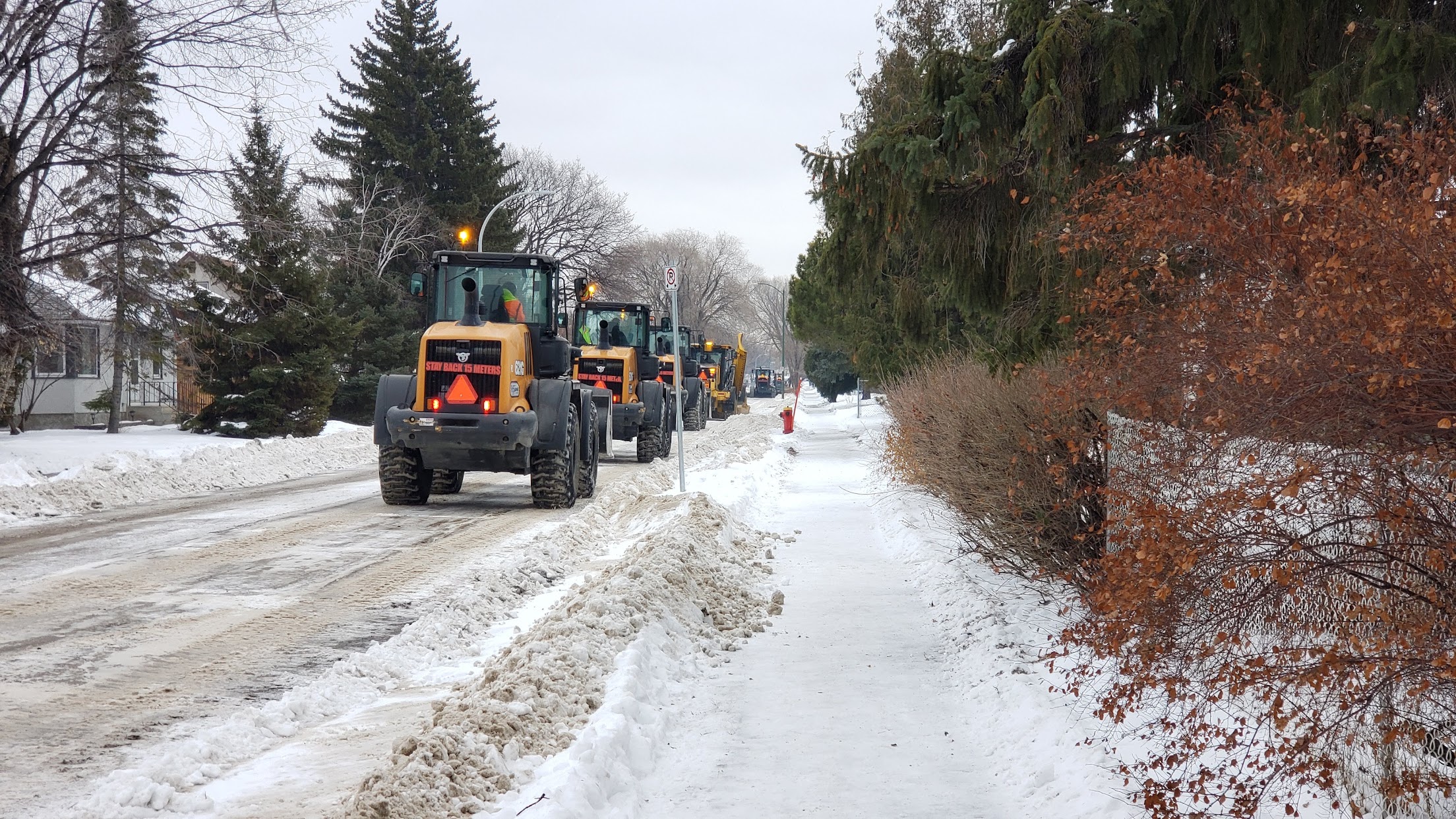 Winnipeg street snow removal