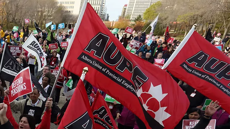 Alberta Union Members Voting