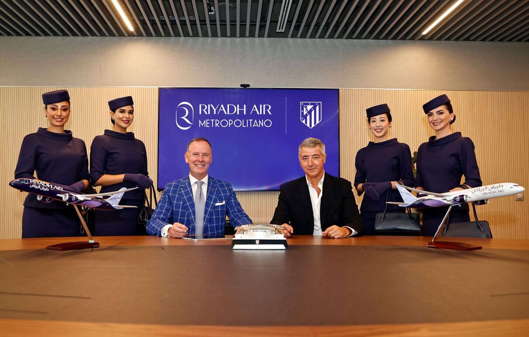 Atlético de Madrid's Riyadh Air Metropolitano stadium