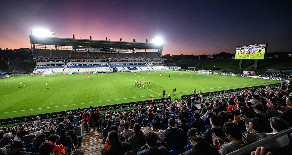 Auckland FC at Mount Smart Stadium during A-League Men match