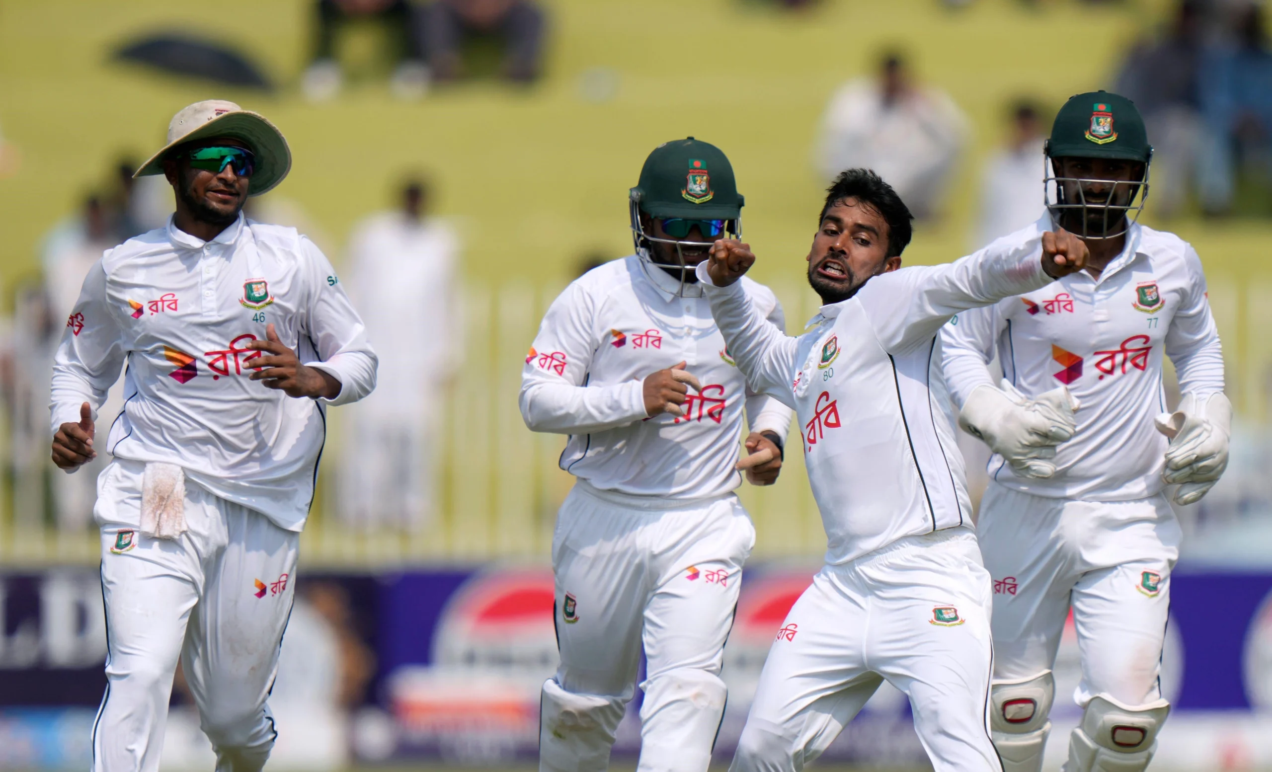 Trend visualization for bangladesh vs pakistan