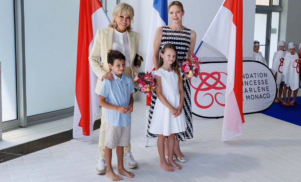 Brigitte Macron et Charlène de Monaco