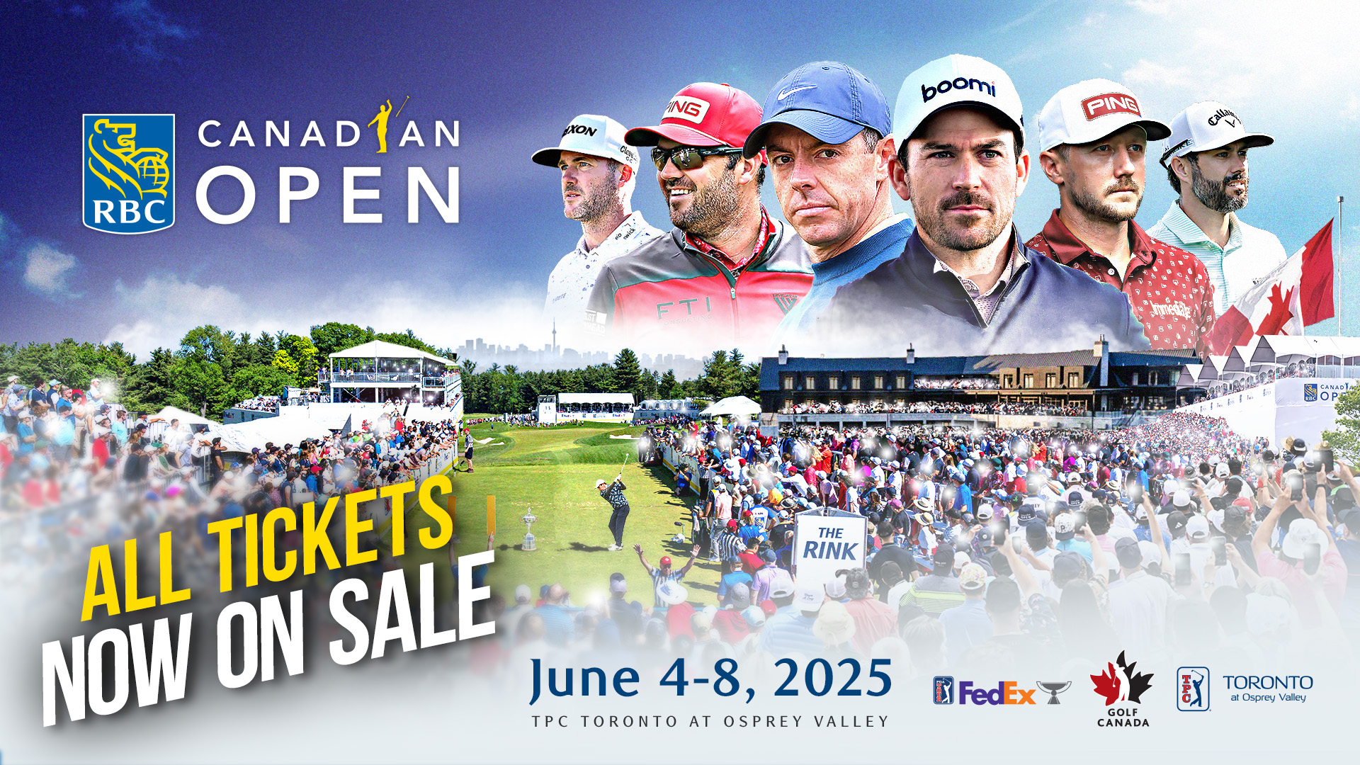 Trend visualization for canadian open