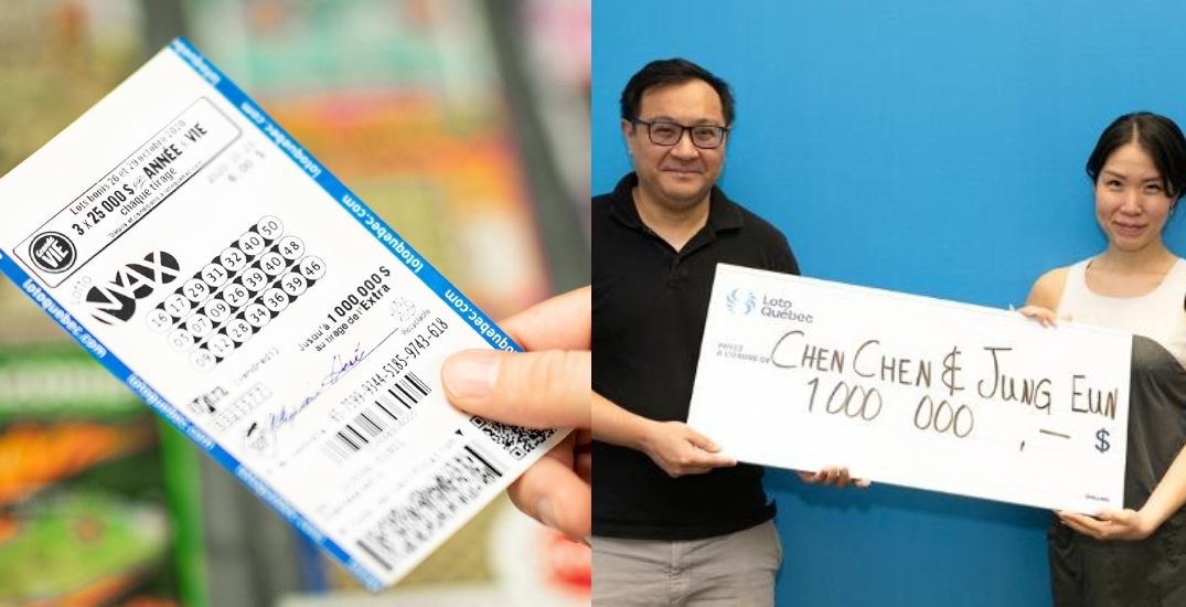 Canadian Lotto Max Winning Ticket Celebration