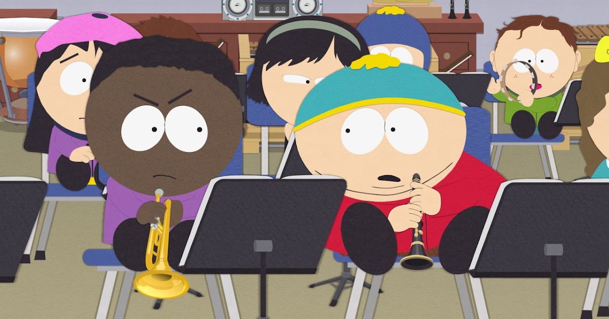 Trend visualization for comedy central south park