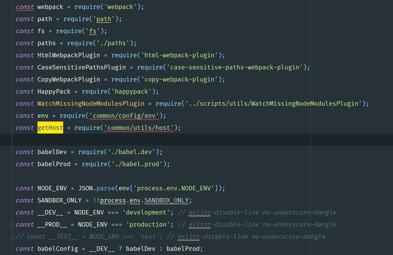 config_env