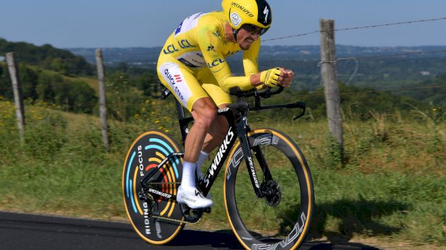 cycliste contre la montre giro