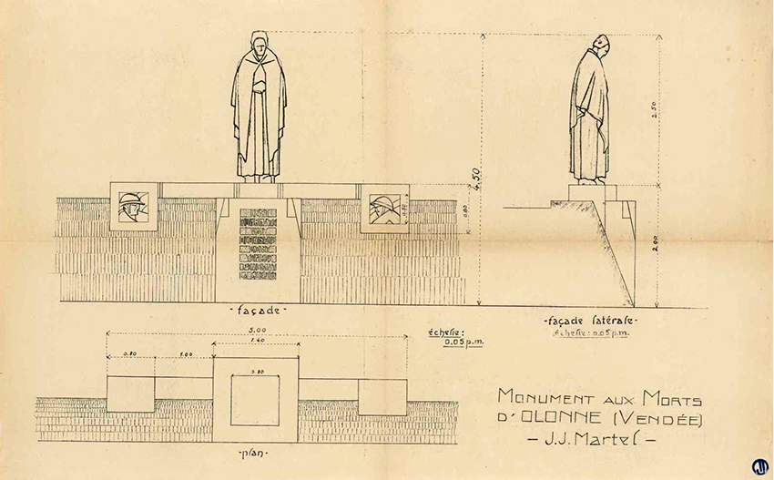 Deuil en Vendée, recueillement