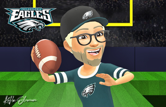 Trend visualization for eagles vs 49ers