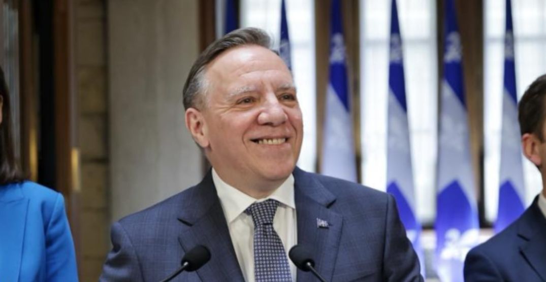 Trend visualization for francois legault