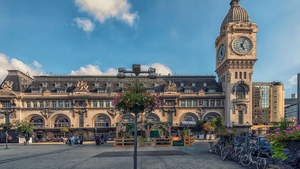 Trend visualization for gare de lyon