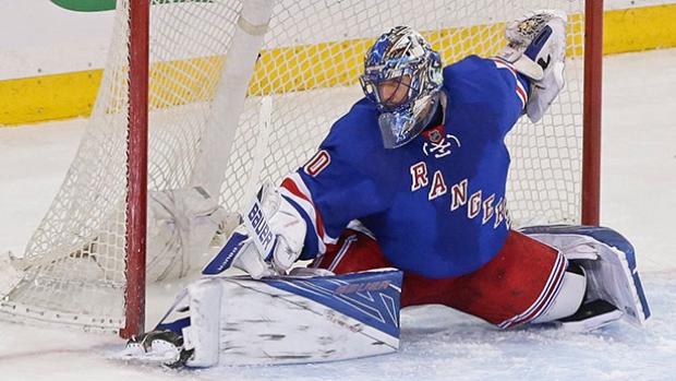 Hockey Goalie Save