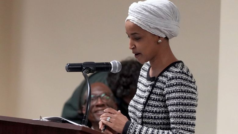 Trend visualization for ilhan omar