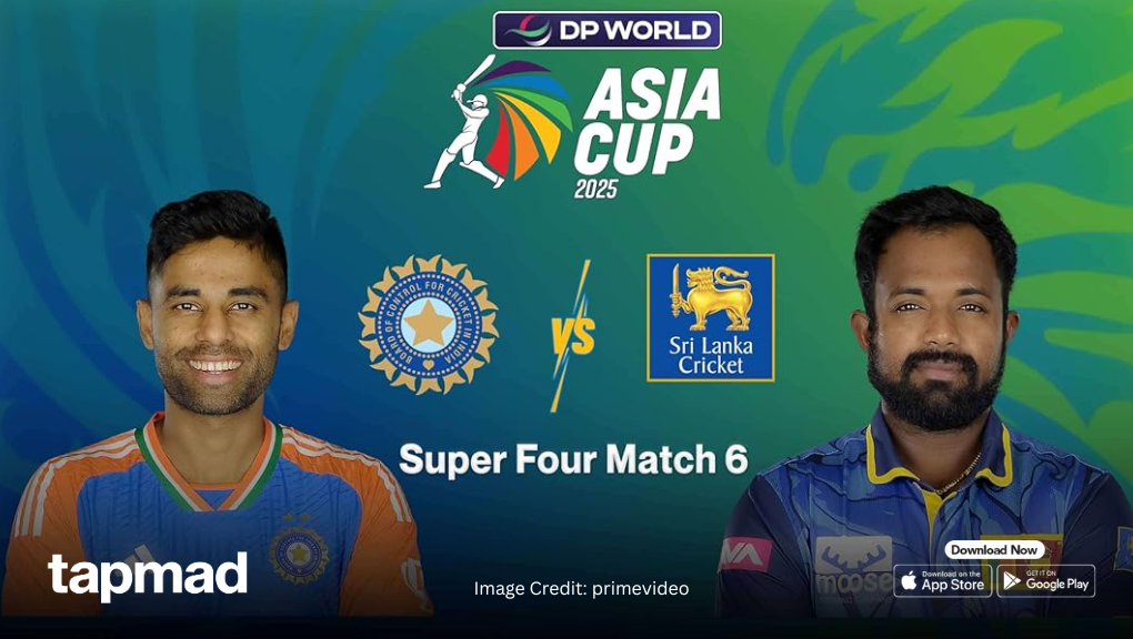 Trend visualization for india vs sri lanka