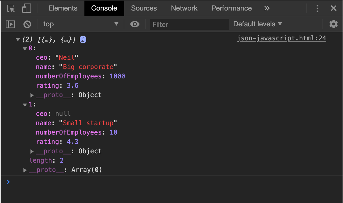 JSON