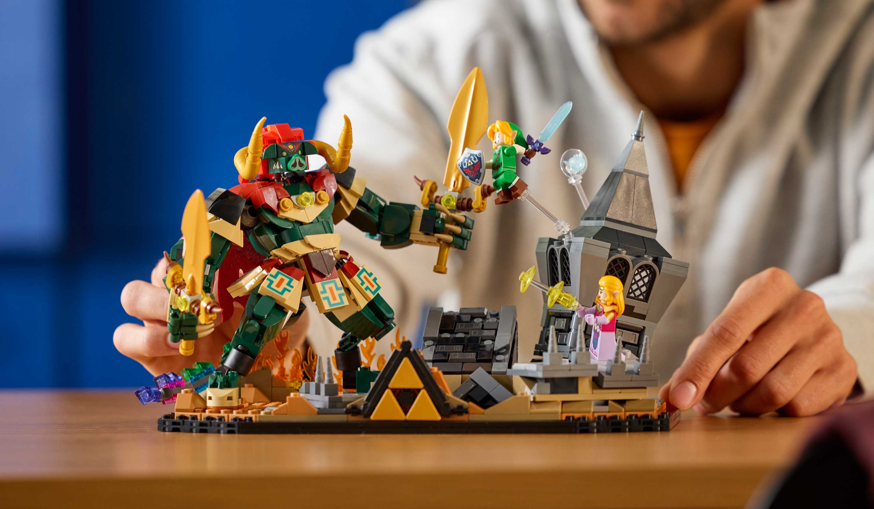 LEGO Zelda Ocarina of Time Final Battle Set Display