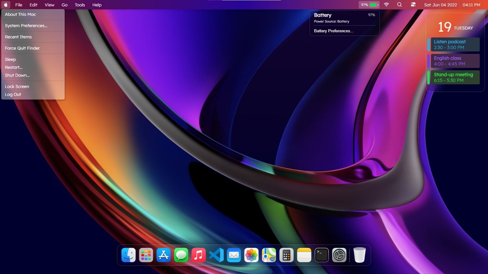 macOS 桌面