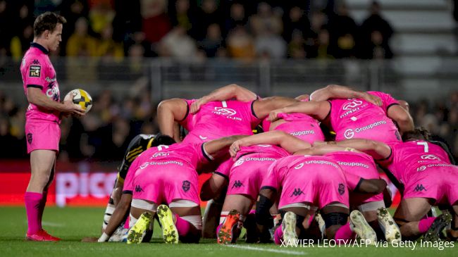 Match de rugby dans un stade