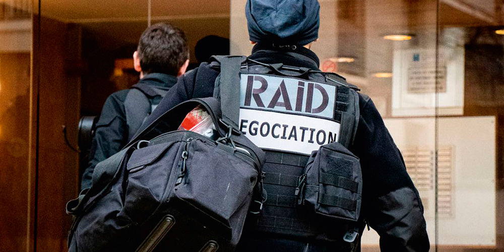 Intervention du RAID
