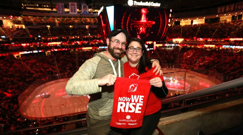 New Jersey Devils Fans Cheering