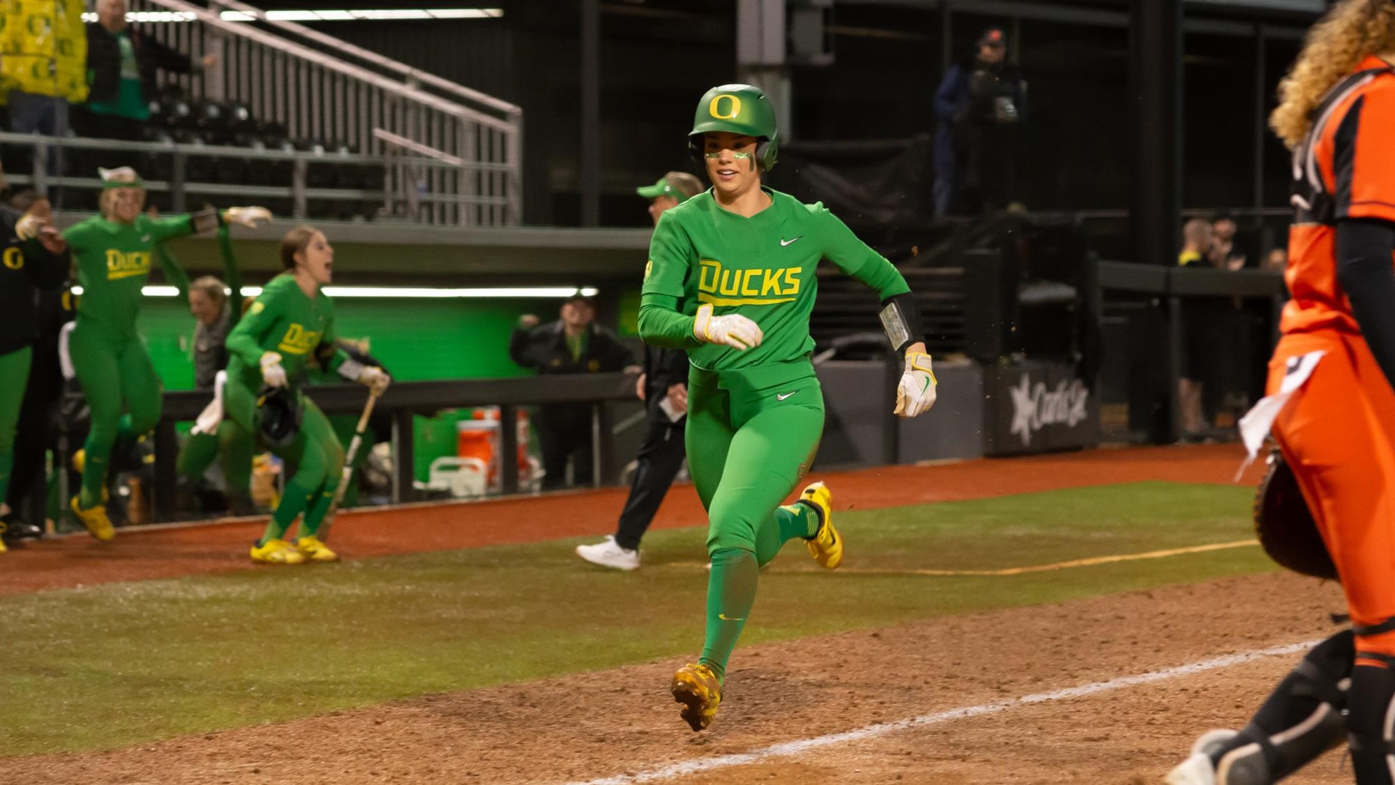 Trend visualization for oregon softball