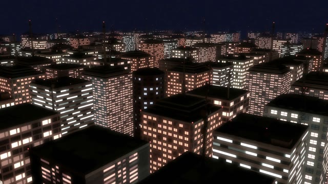 panne électrique enedis nuit ville sombre