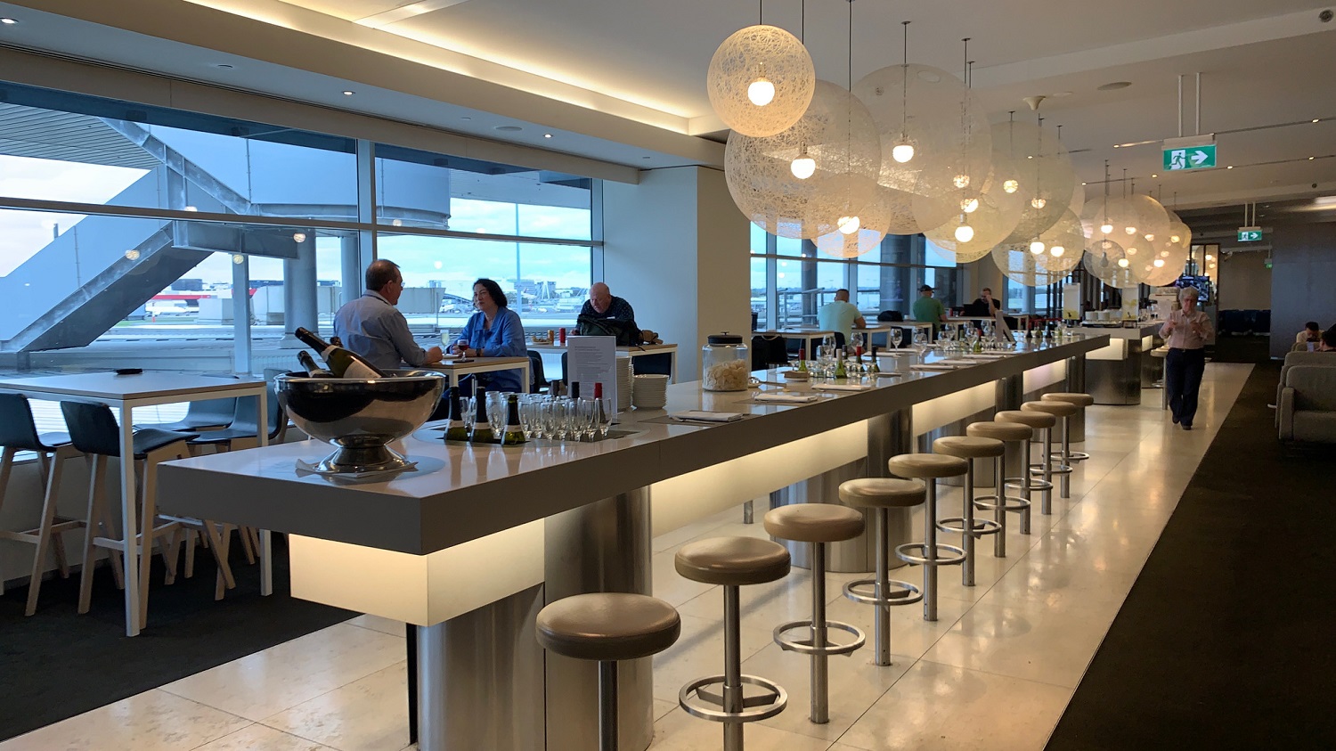Qantas International Lounge at Sydney Airport