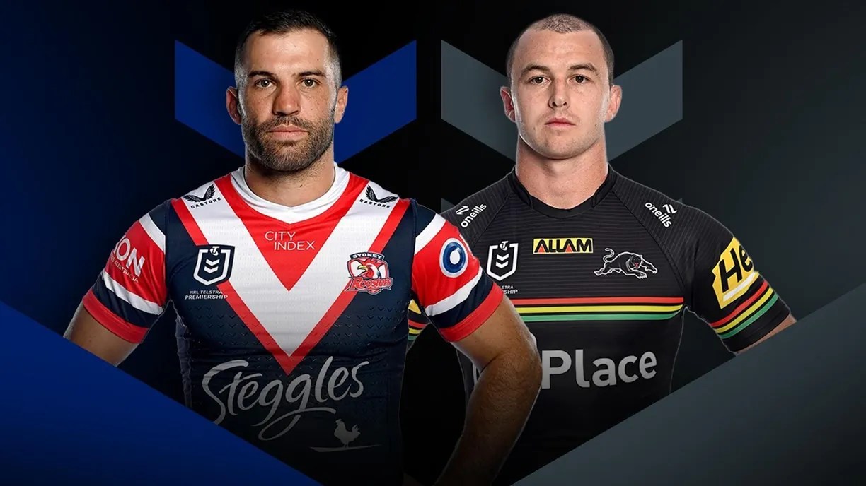 Trend visualization for roosters vs panthers