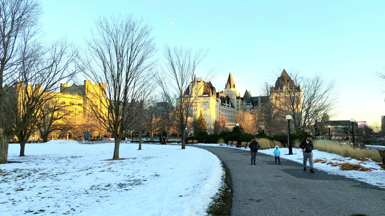 Trend visualization for snow day ottawa