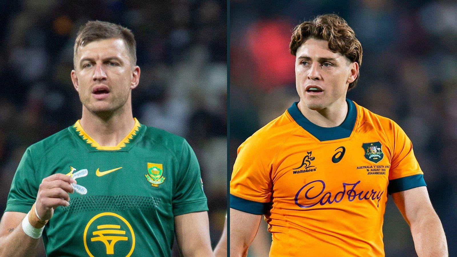 Trend visualization for springboks vs wallabies
