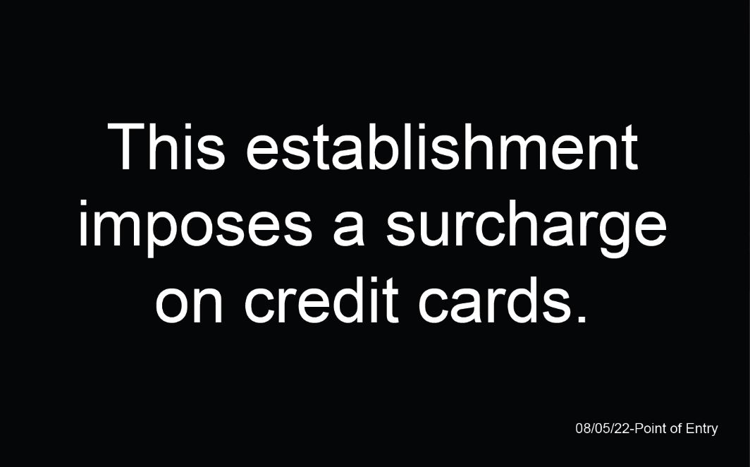 Trend visualization for surcharge